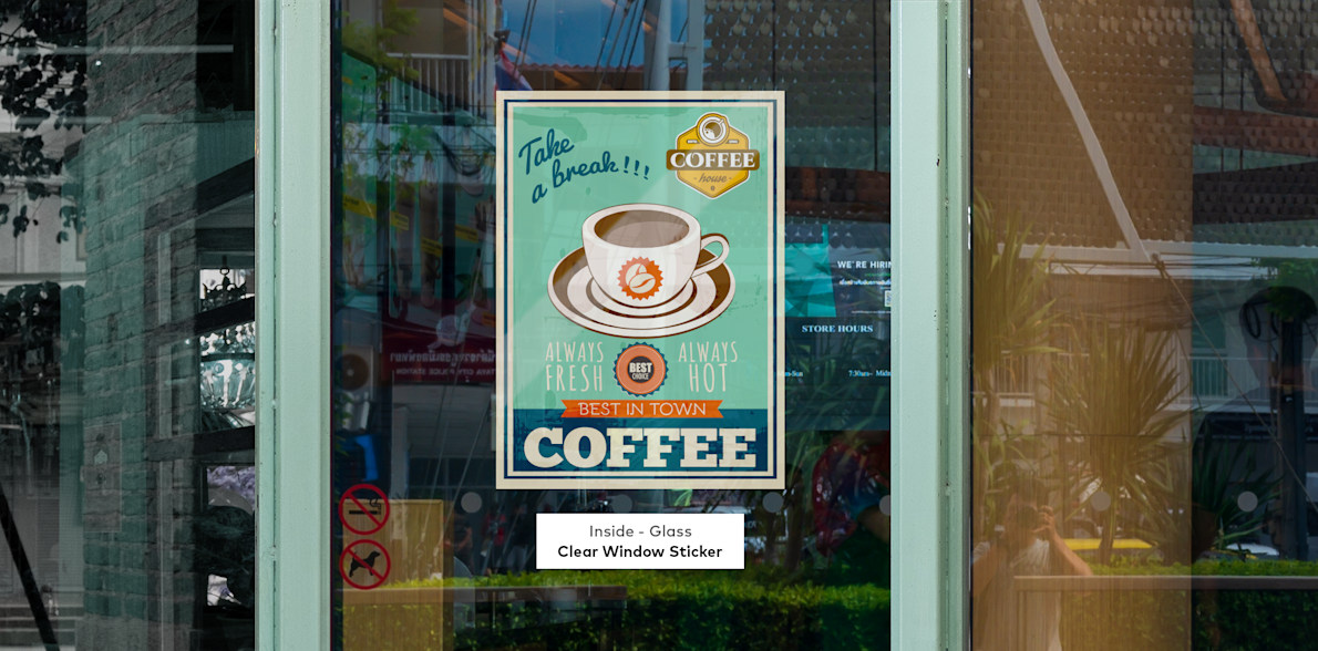 Car hotsell window signage